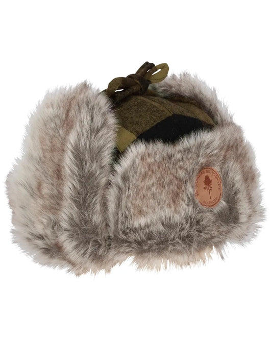 Pinewood® Classic Checked fur Hat