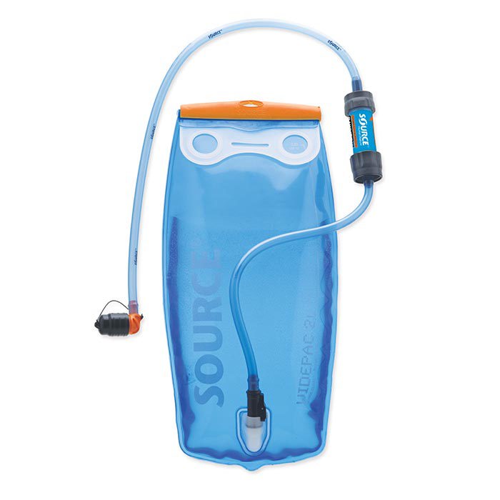Widepac 2L + Filter, Transparent-Blue