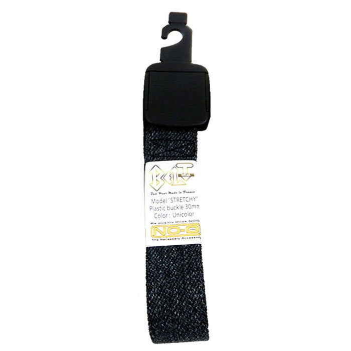 Gürtel Stretch mit Plastikschnalle (CE34), grau