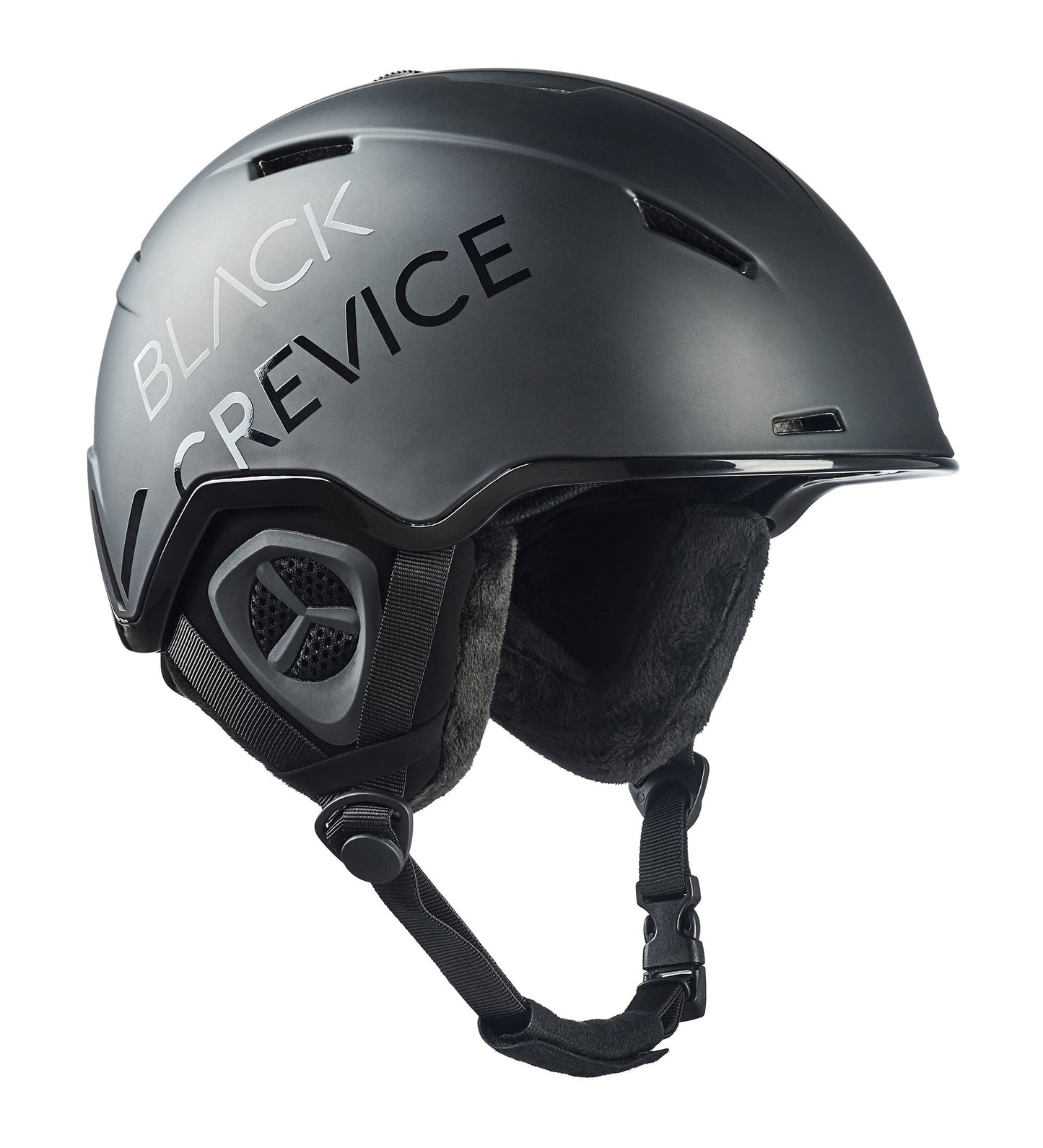 Black Crevice Skihelm Vail, black mat/black, L (58-61 cm)