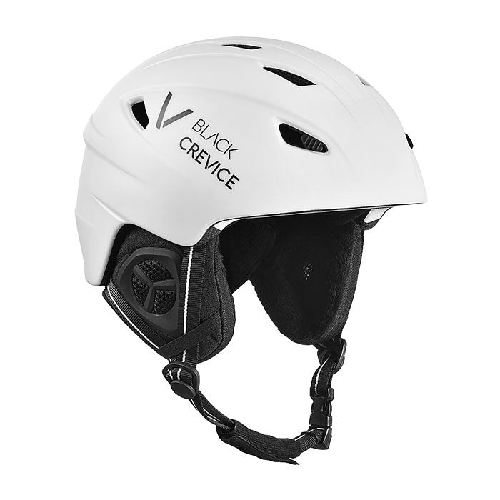 Black Crevice Erwachsene Skihelm Streif, matt weiß/schwarz, XS
