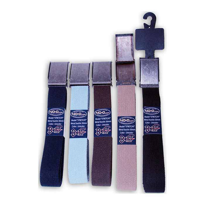 Gürtel Stretch bunt sortiert (610633)