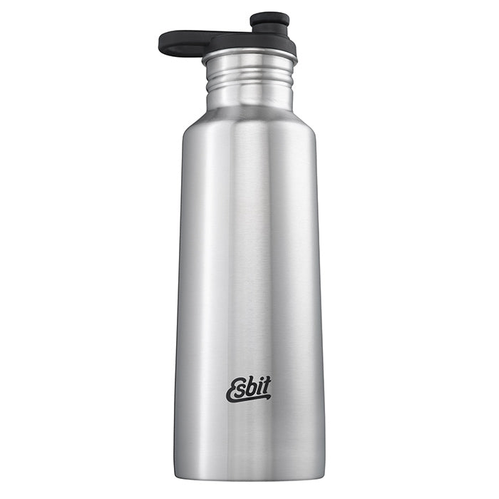 PICTOR Sporttrinkflasche, 750ML, Edelstahl, mit Extra Verschluss