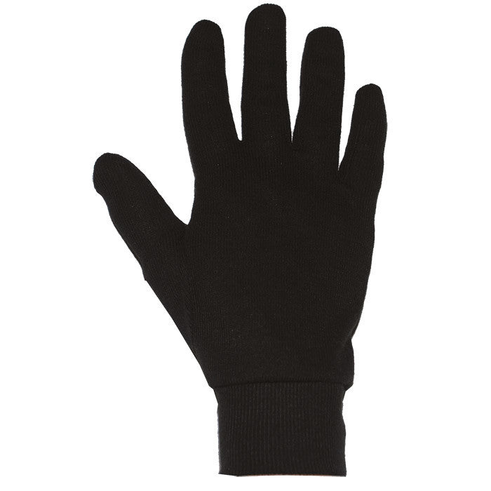 Handschuh Seide, schwarz, S