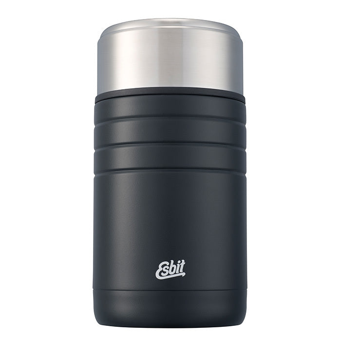 MAJORIS Edelstahl Thermobehälter, 1L, Schwarz