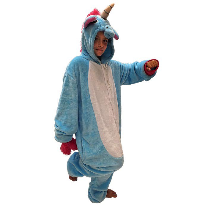Kinder Tierkostüme Einhorn blau (610393)
