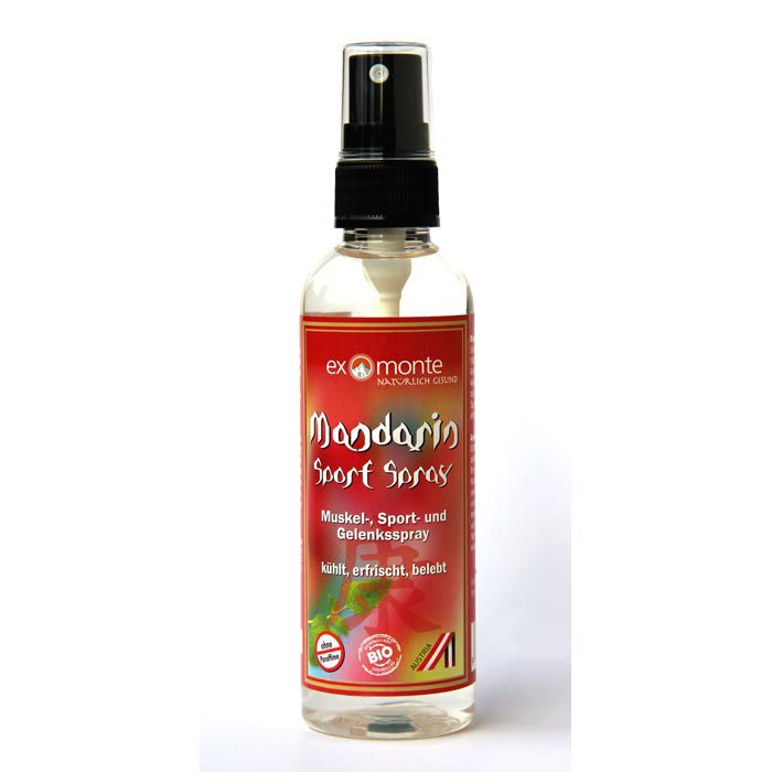 Mandarin Sportspray 100ml in der Sprühflasche, paraffinfrei