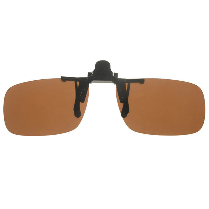 Brillenclip, braun