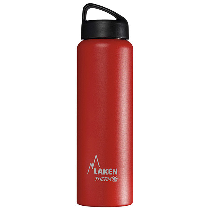 St. steel thermo bottle 18/8 - 1L - Red
