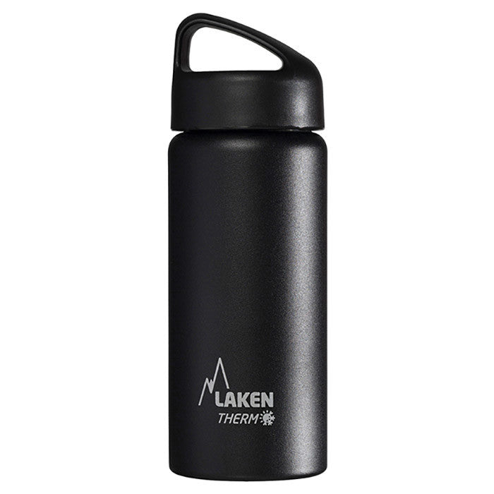 St. steel thermo bottle 18/8 - 0,5L - Black