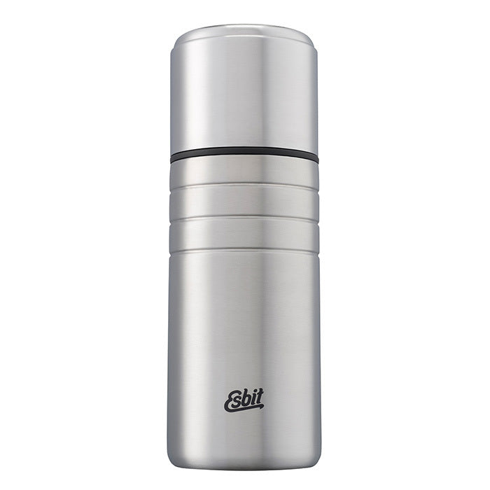 MAJORIS Edelstahl Isolierflasche mit doppelwandigem Edelstahl-Becher, 0.75L