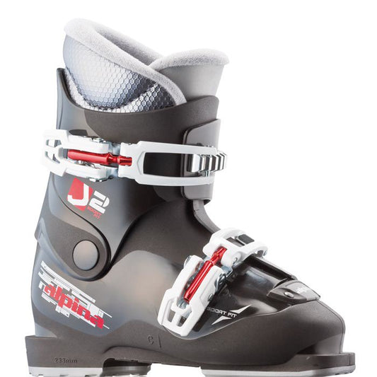 Skischuh J2, schwarz, Gr. 190