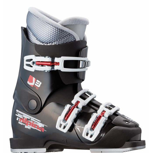 Skischuh J3, schwarz, Gr. 240