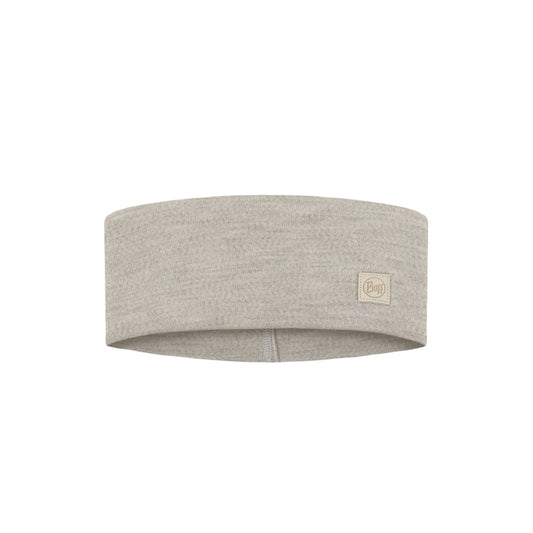 MERINO WIDE HEADBAND BUFF® SOLID CLOUD