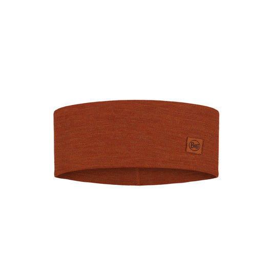 MERINO WIDE HEADBAND BUFF® SOLID CINNAMON