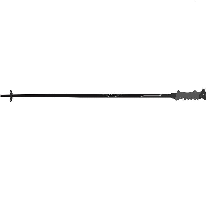 Skistock epm Alpine RACE FOAM, schwarz, 120cm