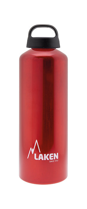 Alu. bottle Classic 1 L. Red