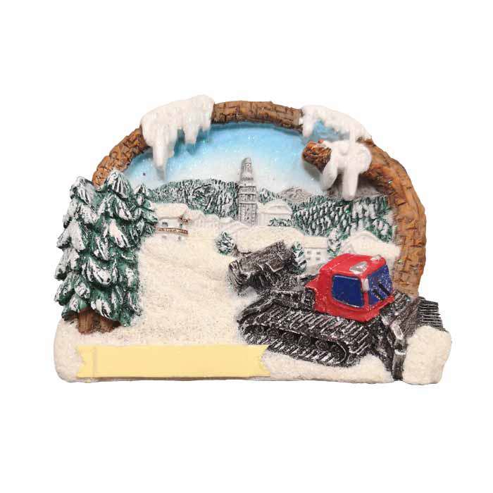 Magnet Pistenraupe Tanne neutral