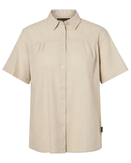 PINEWOOD Värnamo InsectSafe® Hemp Mix Damen Kurzarmbluse