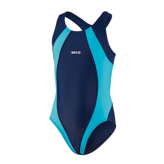 Badeanzug Kinder, blau/türkis, Gr. 116