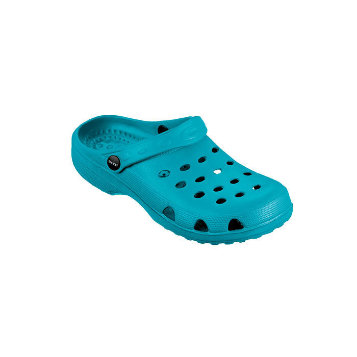 Damenclogs, petrol, 41