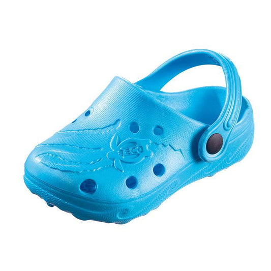 Kinderclogs "Schildi", blau, 23