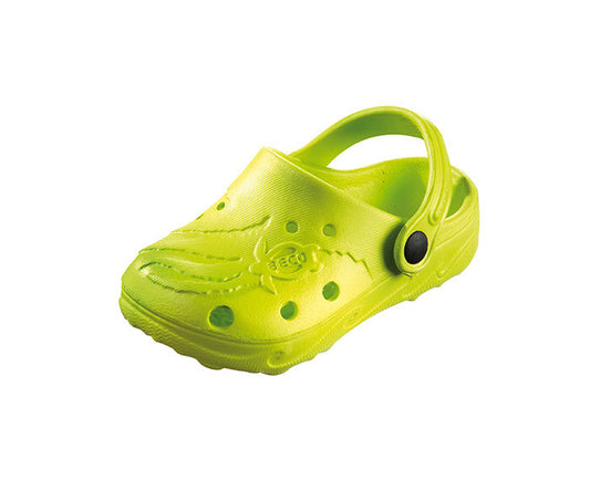 Kinderclogs "Schildi", hellgrün, 28