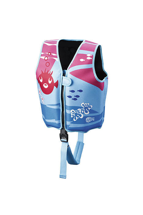 Sealife Swimming Vest blau/pink, Gr. S
