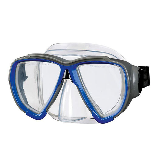 Tauchermaske "Porto", blau