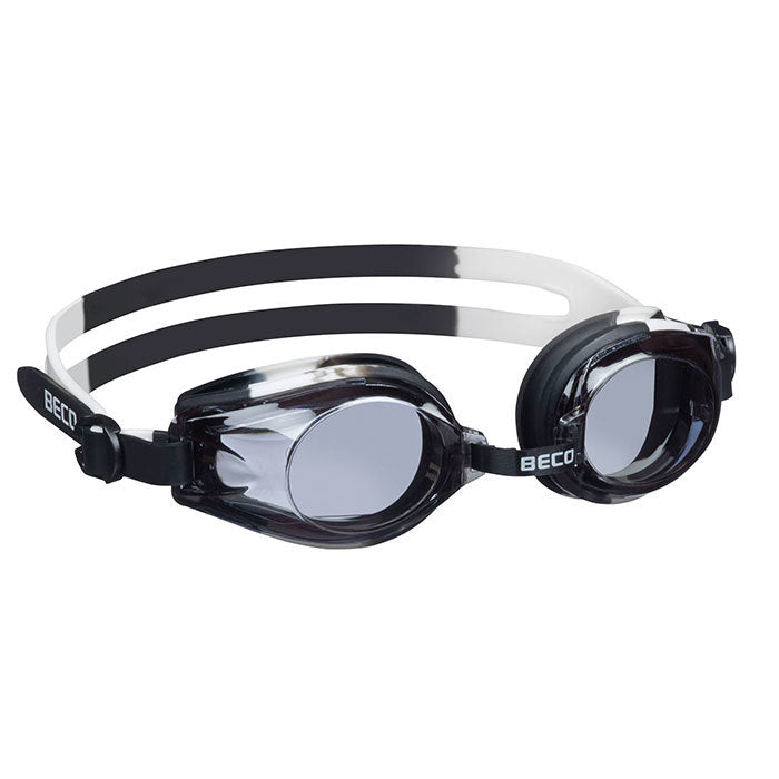 Kinder-/Jugendschwimmbrille Rimini, schwarz/weiß