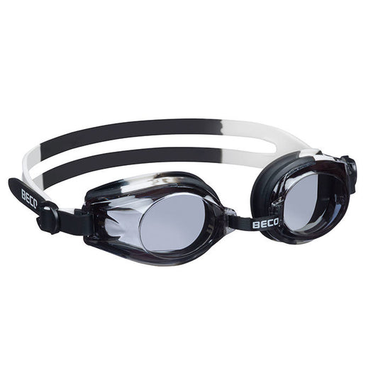 Kinder-/Jugendschwimmbrille Rimini, schwarz/weiß