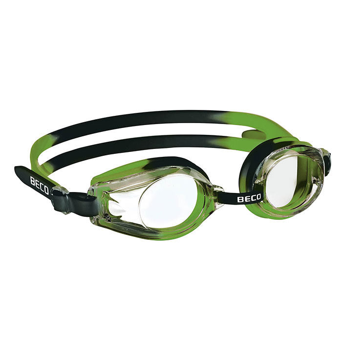 Kinder-/Jugendschwimmbrille Rimini, grün/schwarz