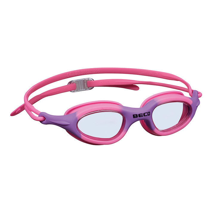 Jugendschwimmbrille "Biaritz", pink/lila