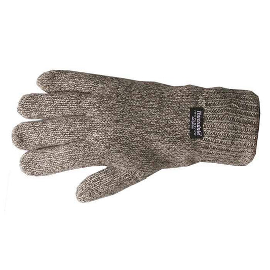 Handschuh Strick, schwarz, M