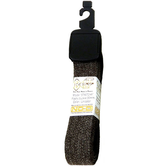 Gürtel Stretch mit Plastikschnalle (CE34), braun