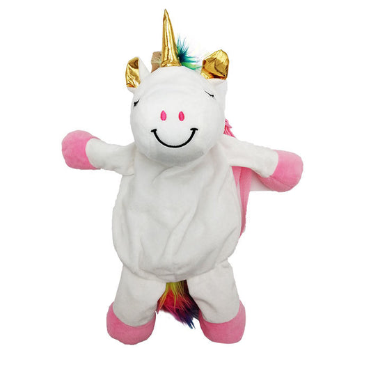 Kinder Plüsch-Rucksack Einhorn