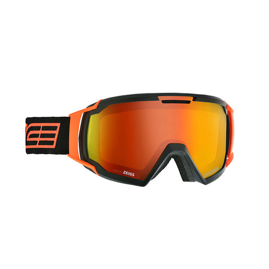 Skibrille 618DARWF, black, RW red