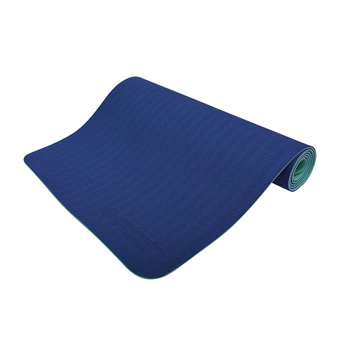 BICOLOR YOGA MATTE 4mm (navy-mint) im Carrybag