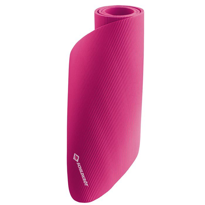 FITNESSMATTE, (10mm, pink), mit Tragegurt