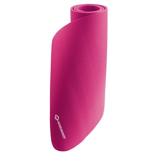 FITNESSMATTE, (10mm, pink), mit Tragegurt