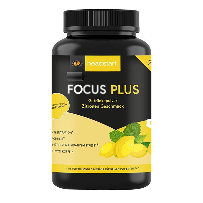 headstart focus plus Pulver 1,5kg Zitrone Neu