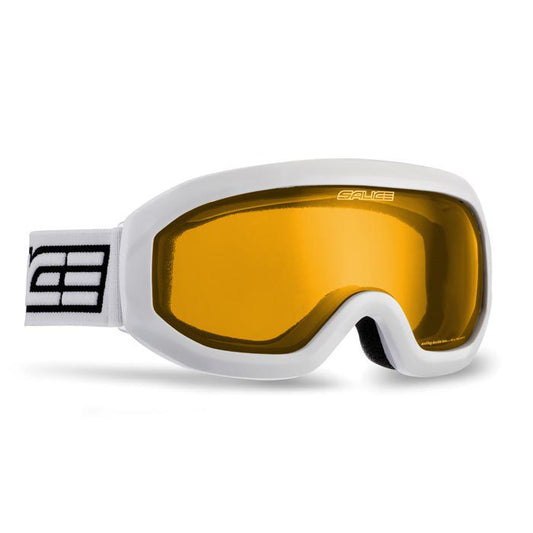 Skibrille 992DA, white-amber