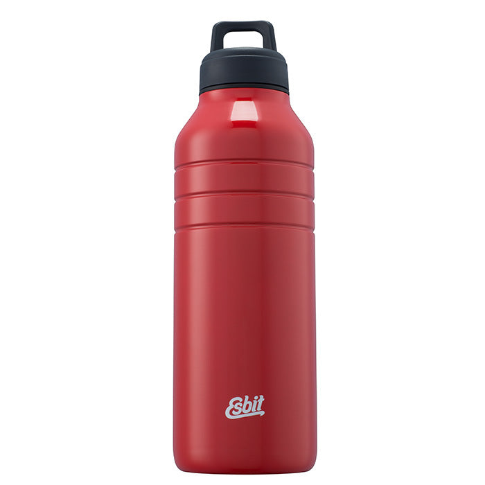 Edelstahl Trinkflasche mit Sportverschluß Majoris 1000ml rot (DB1000TL-R)