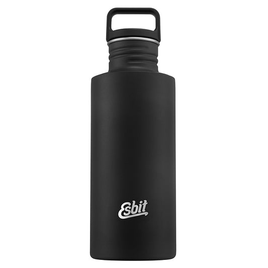 SCULPTOR Edelstahl Trinkflasche, 750ML, Schwarz
