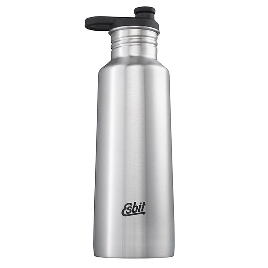 PICTOR Sporttrinkflasche, 750ML, Edelstahl, mit Extra Verschluss