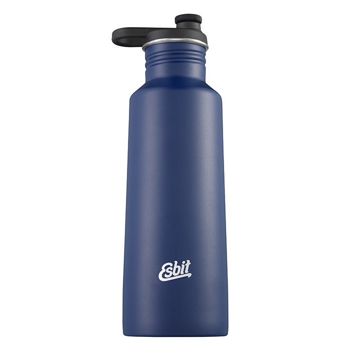 PICTOR Sporttrinkflasche, 750ML, Water Blue, mit Extra Verschluss