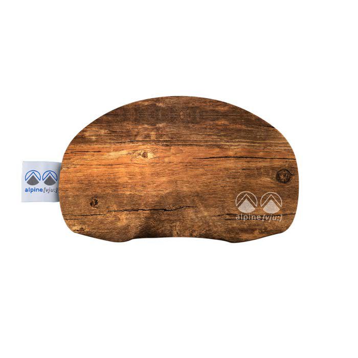 Skibrillenschutz Holz