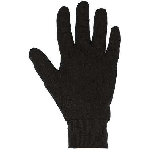 Handschuh Seide, schwarz, XL