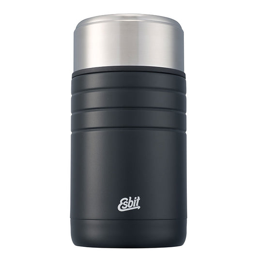MAJORIS Edelstahl Thermobehälter, 1L, Schwarz