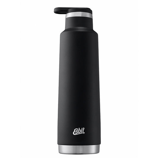 PICTOR Edelstahl Isolierflasche "Standard Mouth", 750ml, Schwarz